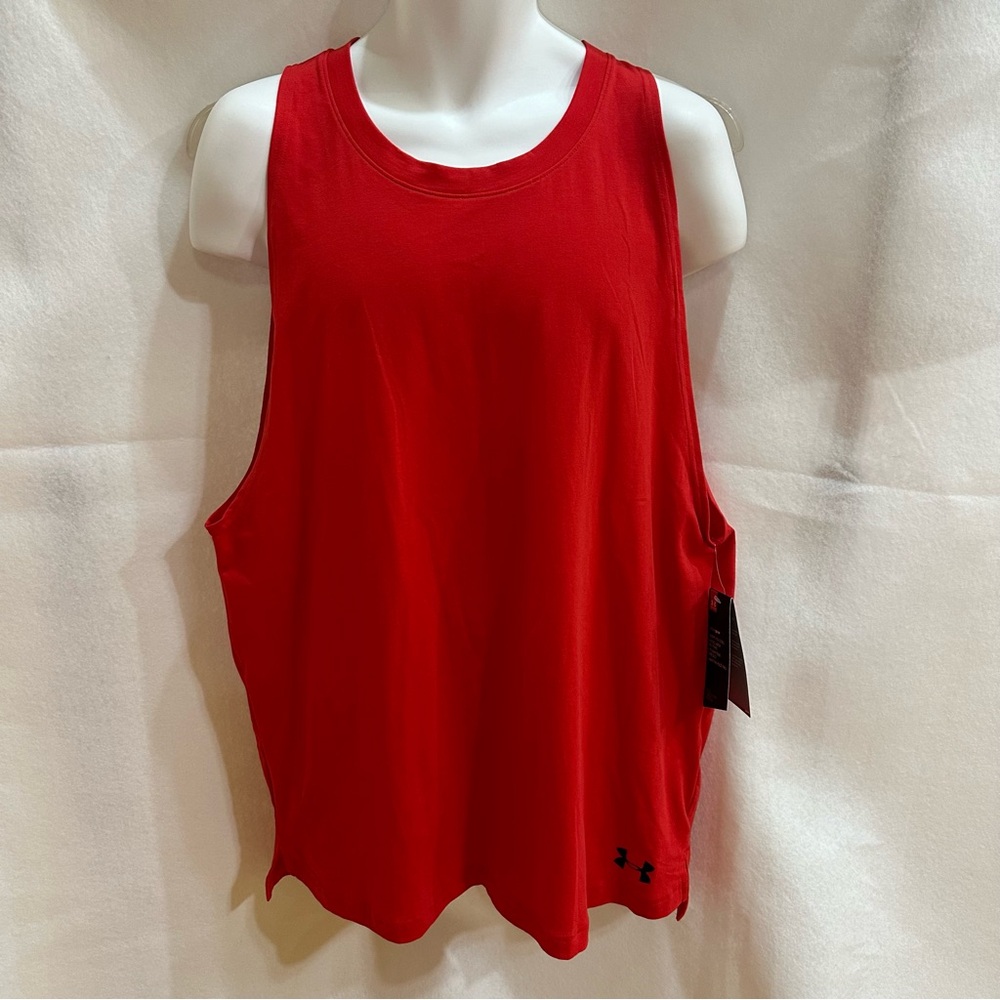 Men’s Red Under Armour Tank